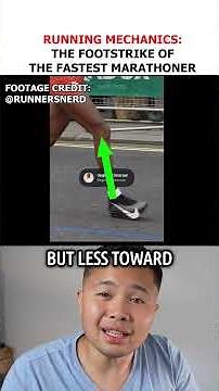 Run Analysis (Sabastian Sawe): The best foot strike pattern is...heel strike?