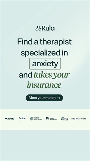 Rula patients typically pay $15 per session using insurance. Rula accepts most major insurers. | Rula