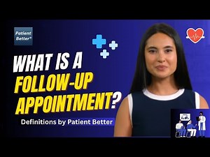 What is a follow-up appointment? #patienteducation