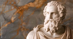 Plato a prominent figure in Ancient Greek philosophy is known for sculpture. Concept Plato, Philosophy, Ancient Greece, Sculpture, Prominent Figure