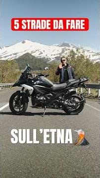 5 strade da fare sull’Etna in moto👀 #shorts