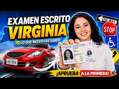 ¿Podrás Pasar? 75 Preguntas del Examen Escrito de Conducir en Virginia