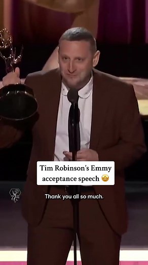 Tim Robinson accepts the #Emmy for Outstanding Actor in a Short Form Comedy or Drama Series for #IThinkYouShouldLeave With #TimRobinson at the 75th Creative Arts #Emmys! 🤩 #75thEmmys #TelevisionAcademy