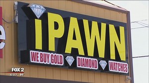 Detroit pawn shop raided
