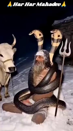 2 Snake Aghori Baba 😨 | #shortsfeed | #shorts