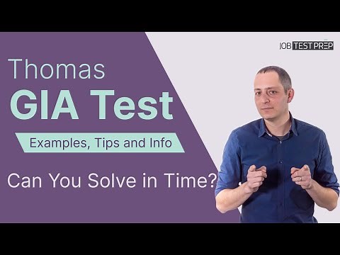 Thomas International GIA Test: Tips & Examples [2025]
