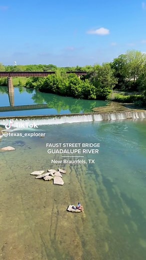 Exploring Texas Rivers: Faust Street Bridge in New Braunfels