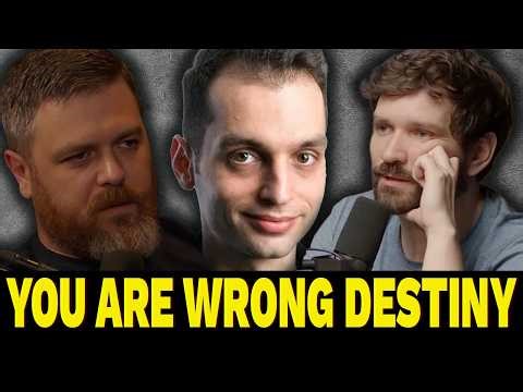 Destiny CLASHES With Counterpoints Over Konstantin, Hutch, MAGA Nuremburg