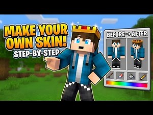 How to Make a Custom Minecraft Skin (Step-by-Step for ANY Version)
