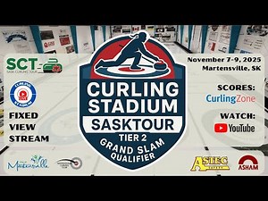 Nancy Martin vs. Brooke Verbeem - Draw 3 - Curling Stadium SaskTour Tier 2 Grand Slam Qualifier [4]