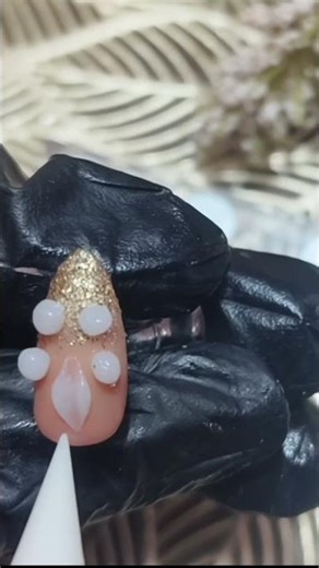 Easy 3D Flower Nail Art for Beginners | Nail Art Tutorial|How to Make 3D Flower on Nails 💅