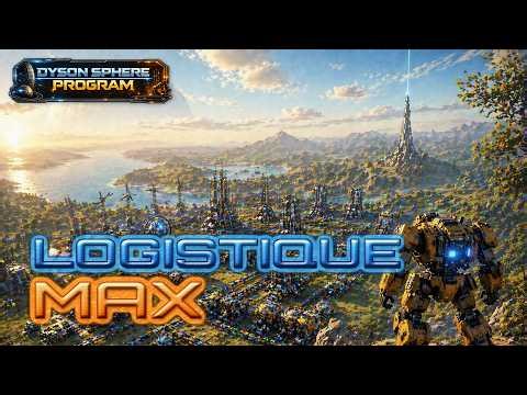 Dyson Sphere Program LIVE #03 –Automatisation avancée : usine et logistique | FR