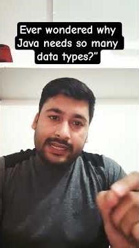 Java Data Types Simplified ☕ #shorts