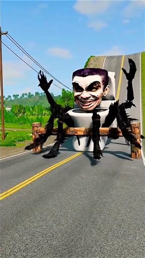 Dumper Track vs Logs Trap in the game BeamNG.drive