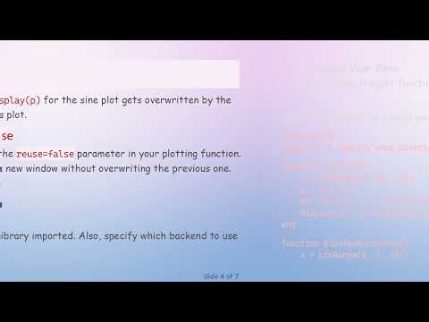 How to Show Two Plots in Separate Windows Using Plots in Julia
