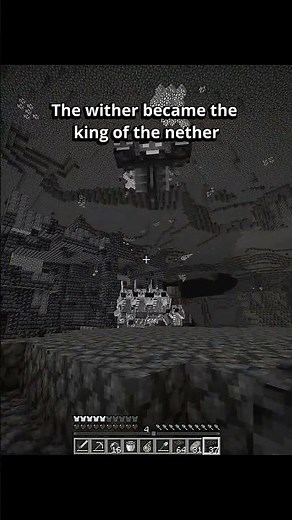 The Wither is the King of the Nether #minecraft