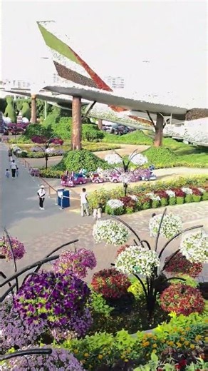 Dubai Miracle Garden 2026💐🌼🌺 Amazing Floral Displays in 4K #dubai #miraclegarden #shorts #foryou