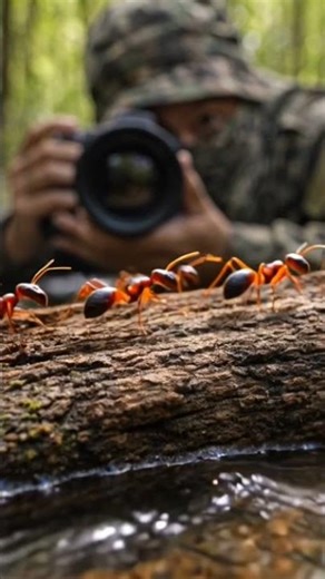 Amazing ! Ants are stronger than we thought.