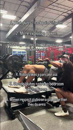 Why you should be hitting glutes