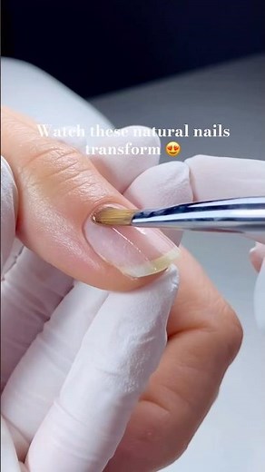 Perfect Gel Polish on Natural Nails 💅 Step by Step #gelpolish #naturalnails #nail #naileducation