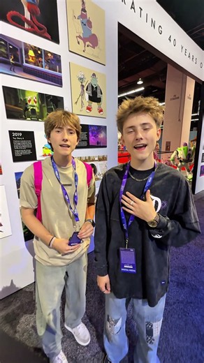 How Coco 2 has us feeling 😆🎤 #d23 #d23creators #coco #singing #twins