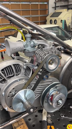 Custom Built Minibike Features Unique Supercharger Roar