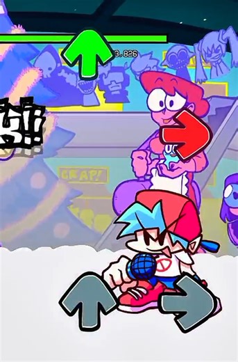 Friday nigth Funkin pero Girlfriend y boyfriend cantando mon amour remix Parte 2 🔥#fridaynightfunkin #fnfmobile #fnfmod #cover #pareja