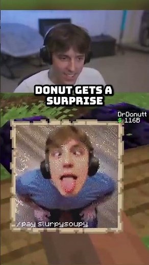Dr. Donut Gets a Surprise #minecraft #drdonut #gaming #funny #twitch