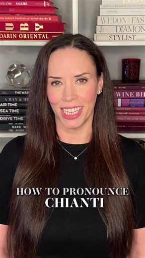Chianti is an Italian dry red wine produced in the central Tuscany region of Italy, primarily made from Sangiovese grapes. Some popular tasting notes include high acidity, moderate tannins, and flavors of sour cherry, herbs, and earth. Here is how to pronounce Chianti. #Chianti #RedWine #Tuscany #Luxury #Pronunciation