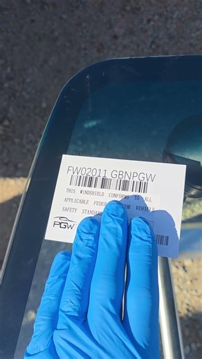 PGW window in a 4runner #windshield #glass #toyota #truck #4runner