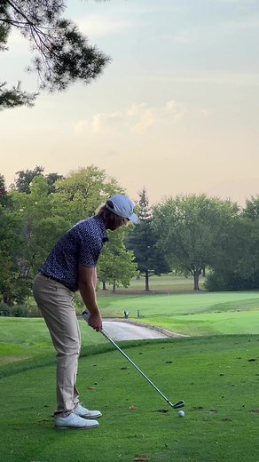 Uncut clip of the near hole in one yesterday. I couldn’t see the ball land, I only heard it hit the pin. I thought it went in. #golf | The Swing Library