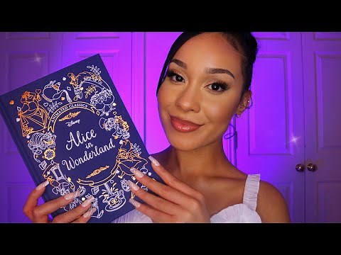 ASMR Reading You A Bedtime Story 🫖 Alice in wonderland | Bedtime Fairytales
