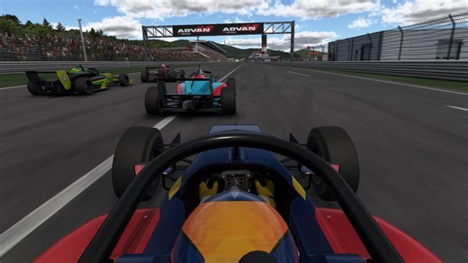 An exciting 4-car battle for the win at Fuji Speedway. 🔥 | iRacing