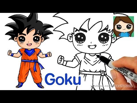 How to Draw Goku | Dragon Ball Super