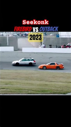 Outback vs Firebird🏁Seekonk Speedway🏁#seekonk #racing #firebird #outback
