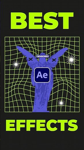 Top 5 Best Effects in After Effects 2023 #tutorial