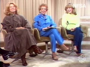 Amanda Muggleton & Lynette Curran on the first time they had to remove their clothes for their 1982 play Steaming. Amanda joins us this Wednesday to celebrate 40 years of #Prisoner, alongside Val Lehman and Allan Caswell. Tickets $10: https://www.nfsa.gov.au/events/prisoner-cell-block-h-40th-anniversary Courtesy Mike Walsh. | NFSA - National Film and Sound Archive of Australia
