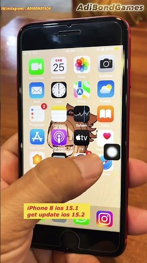 IPhone 8 ios 15.1 to 15.2