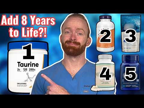 Top 5 Supplements to Add YEARS to Your Life (Lifespan Extension Supplements)