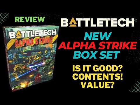 BattleTech Alpha Strike Finally! Is it worth it? Value? Contents?