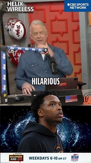 Boomer and Gio lost it while watching OG Anunoby spacing out on Good Morning America😂