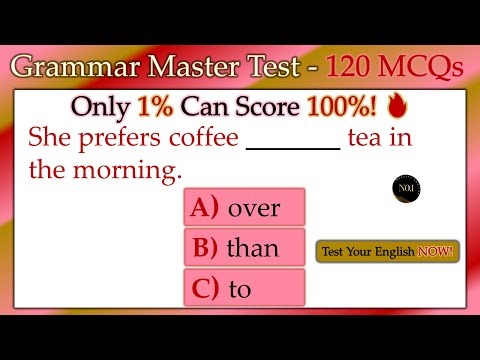 120 MCQs with Answers | ⏰ Tenses Quiz for Competitive Exams🏆 | 🌟 Ultimate Quiz 2025💡 | No.1 Quality