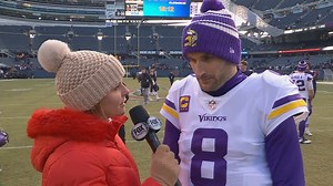 "Certainly in the playoffs, there’s an intensity there that we’ve been experiencing all season and you got to be ready for that in the postseason.” Kirk Cousins talks with Shannon Spake about the Minnesota Vikings win in their regular season finale. | NFL on FOX