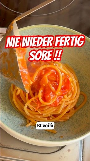Nie wieder Fertigsoße! Spaghetti in Tomatensoße selber machen
