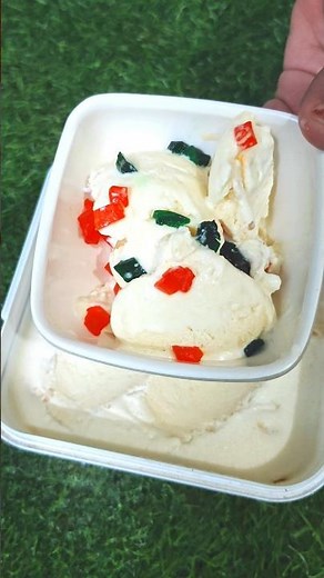 Vanilla Ice Cream Recipe || Homemade Vanilla Icecream #icecream #summerrecipes #dessert