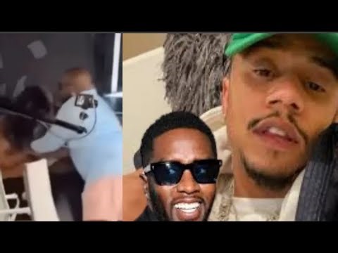 B2k lil fizz get into a fight during a interview after being ask about him and diddy