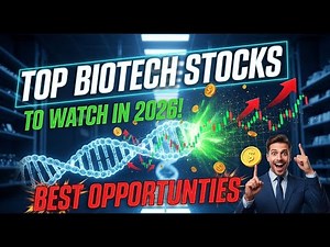 Top Biotech Stocks to Watch in 2026! Best Opportunities in Biotechnology Sector