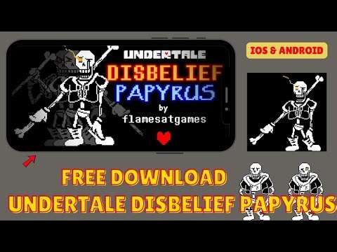Tips Download Undertale Disbelief Papyrus - Get Now !