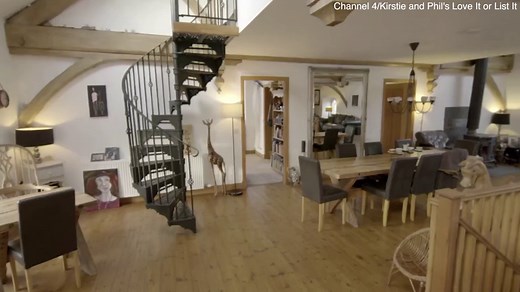 Stunning converted village church is showcased on Love It or List It