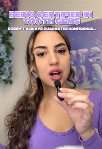 If you took a tooth gem course but still feel lost and are struggling with retention, you’re not alone! When I first started I was having major retention issues and it took years to finally figure everything out and be able to confidently train others! #toothgemretention #toothgemtraining #toothgemtips